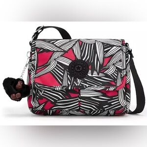 Kipling | Shayna Black PinkCrossbody Bag